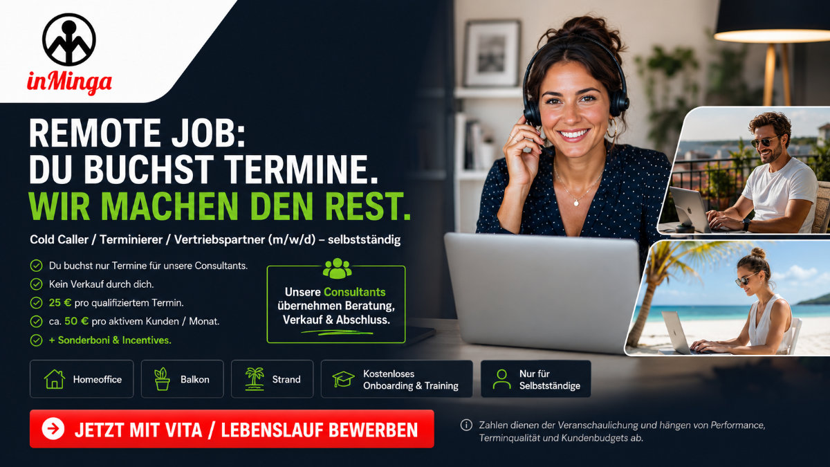 Remote Cold Caller Vertriebspartner